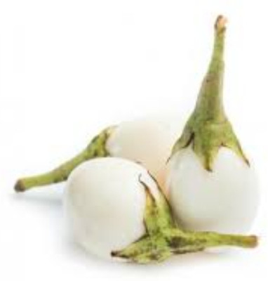 UGRA White Aubergine Eggplant/Brinjal Seed(3000 per packet)