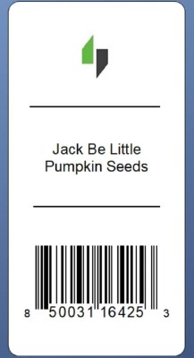 Qualtivate PUA-1A Jack Be Little Pumpkin Seeds Seed(50 per packet)