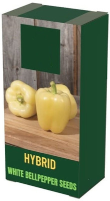 Qualtivate PUA-1A Capsicum White Wonder Seeds Seed(100 per packet)