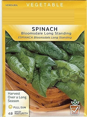Qualtivate RES-5A Spinach - Bloomsdale Long Standing Seed(300 per packet)