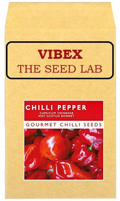 CYBEXIS Hot Scotch Bonnet Chilli Hybrid Seeds600 Seeds Seed(600 per packet)