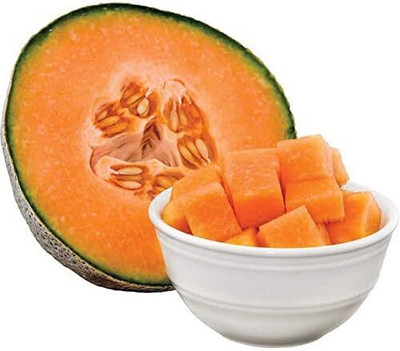 Qualtivate ICRA-9A Ambrosia Hybrid Musk Melon Cantaloupe Seed(200 per packet)