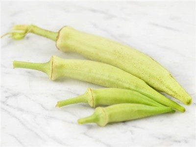 Qualtivate LX-422 F1 Silver Queen Okra Seeds Seed(100 per packet)
