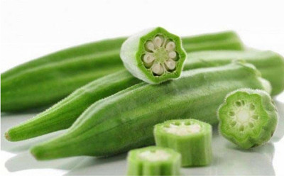 SeeGreen okra f1 hybrid vendi seeds/ladies finger_Lady18 Seed(42 per packet)