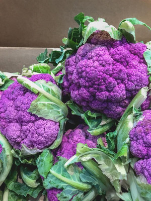 Aywal F1 Hybrid Purple Cauliflower Vegetable Seed(45 per packet)