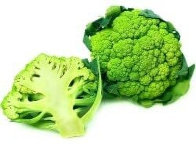 Lorvox High Germination Green Cauliflower Vegetable Seed(40 per packet)