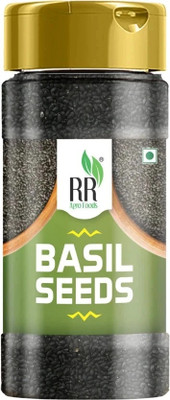 RR AGRO FOODS Tulsi beej, Tukmariya, Tukmaria, Sabja , Basil seeds, Faloods seeds Seed(200 g)