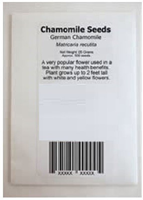 VibeX ® VMR-258 German Chamomile Herb Seeds Seed(250 per packet)