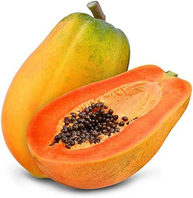 Pbevergreen Hybrid papaya seeds for home garden/papaya seeds 50 Seed(50 per packet)