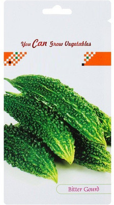 CYBEXIS Bitter Gourd Hybrid Seeds400 Seeds Seed(400 per packet)