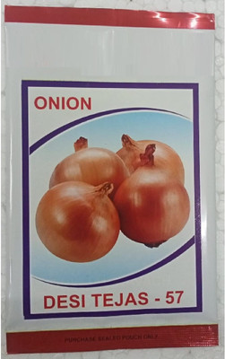 WILLVINE AGRI -II ONION DESI TEJAS-57 SEED [50g] Seed(30000 per packet)