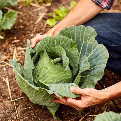 WILLVINE SCI -XII Cabbage Seeds (Golden Acre) [2.5g] Seed(750 per packet)