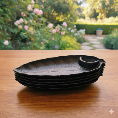 RK TECH Serving plater pack of 6 Dinner Plate(Pack of 6, Microwave Safe)