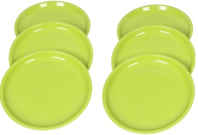 Cutting EDGE Round Dinner Plates | Microwave & Dishwasher Safe Dinner Plate(Pack of 6, Microwave Safe)