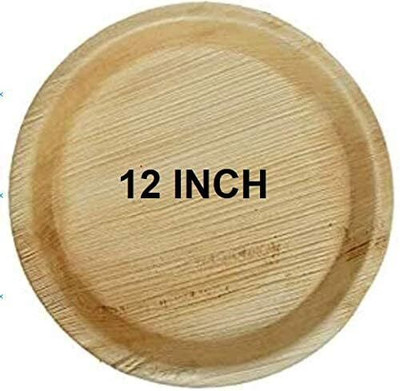 DISPOSALWALAA DW-NSC-13 Rice Plates(Pack of 100, Microwave Safe)