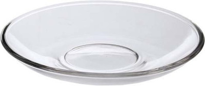 1st Time Dinner, Lunch, Snacks Serving Designer Glass Round Plate - E3 Dinner Plate
