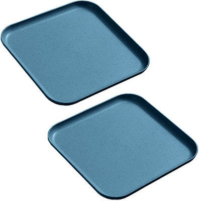 OICIA NEW1_Wheat Straw s, Sauce , Mini s, Side Dish, Dry Fruit Dish Tray(Pack of 2, Microwave Safe)