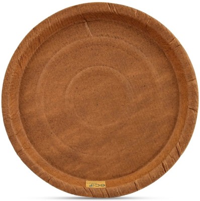 ecoplates 9.75 PLATE BROWN Half Plate(Pack of 380)