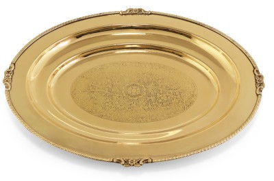 Brass Globe BRASS PLATE | BRASS RICE PLATE | SERVING PLATE | PITAL PLATE Rice Plates