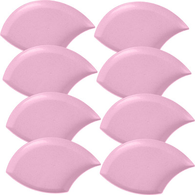 OICIA Snacks Plates, Appetizer Plate, Small Dishes for Salad, Dessert, and Side Dishes Dinner Plate(Pack of 8, Microwave Safe)