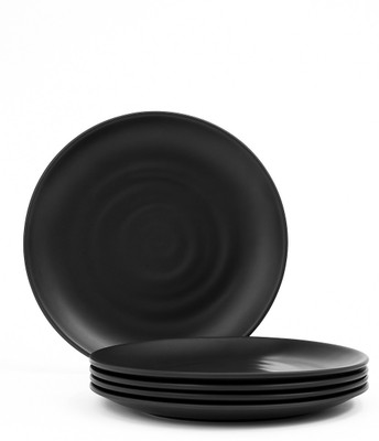 PearlCraft Melamine Round Full Plate 10 Inch | Everyday Dinner Plate Dinner Plate(Pack of 6)