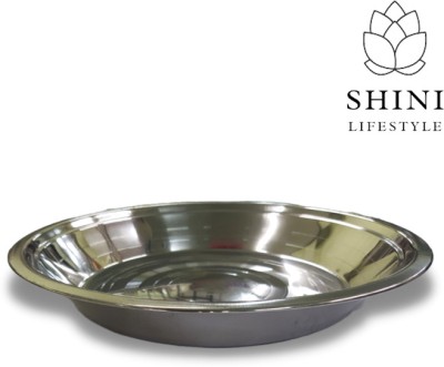 SHINI LIFESTYLE Stainless Steel Atta Parat, Mixing Bowl, steel Paraat
