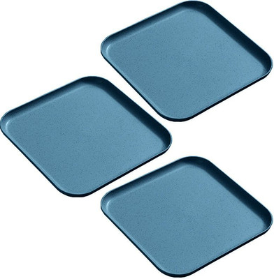 OICIA NEW1_3 Compartments Divided s for Kids, Toddler s with Dividers Deep s Tray(Pack of 3, Microwave Safe)