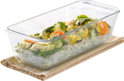 BOROSIL IH22DH06212 Baking Dish(Microwave Safe)