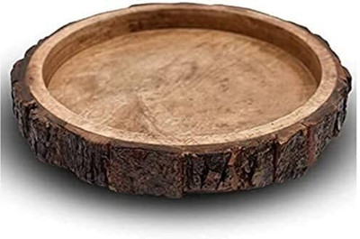 AMD zone Wooden Pizza Plate/Snack Platter Table Decor /Platter for Home and Kitchen. Tray