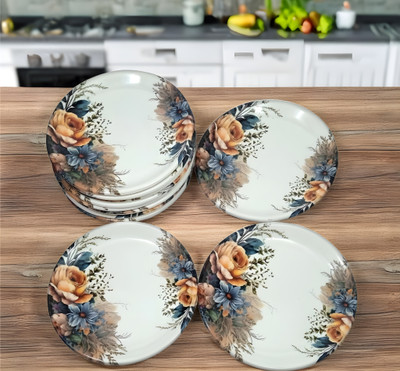 Inpro Upgrade Your Dining Experience with our Plates Perfect Addition to Your Dinner! Half Plate(Pack of 12)