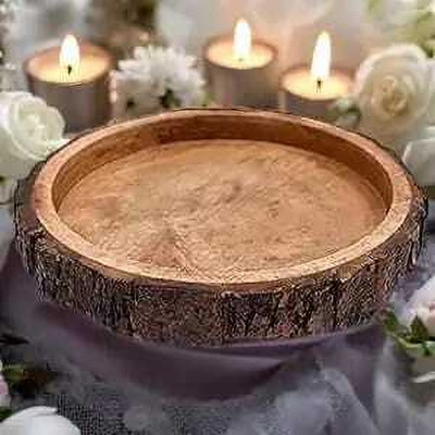 jaismin world Wooden Serving Tray Tray