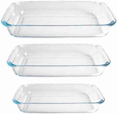 Armin RC-10-11-16 Baking Dish(Pack of 3, Microwave Safe)