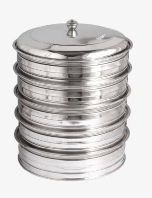 JAYCO Communion Set with Five Bread Tray & Glass Stackable Mirror Polish Stainless Tray