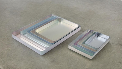 JAYCO - Aluminium Trays - Set of 10 pieces Tray(Pack of 10, Microwave Safe)