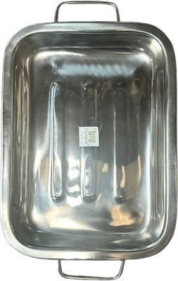 Dynore Stainless Steel Lasagna Tray (30.5 cm x 22.5 cm) Tray