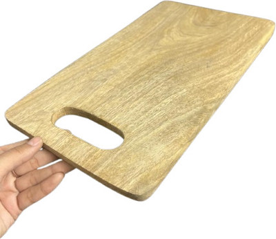 Thewoodenstock Classic Rectangular Wooden Chopping Board Tray