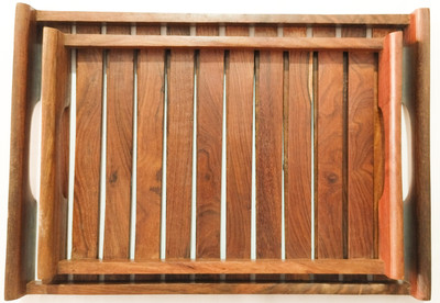 CraftyBug Rectanglr tray Tray(Pack of 2, Microwave Safe)