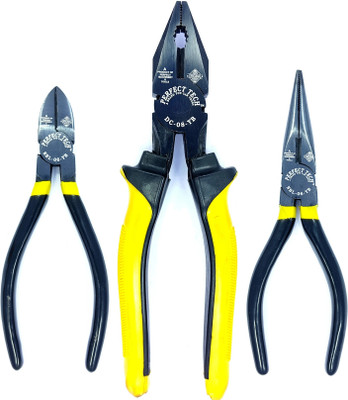 PERFECT TECH YB-3 PCS SET Lineman Plier(Length : 8 inch)