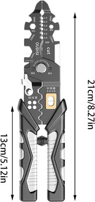 Flipkart SmartBuy 25-in-1 Wire Stripper, Multifunctional Wire Stripping Tool Groove Plier(Length : 21 inch)