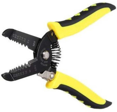 SHMART MULTIFUNTIONAL DURABLE HANDLE TOOL WIRE STRIPPER AND CUTTER PLIER 7INCH Lineman Plier(Length : 7 inch)