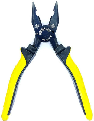 PERFECT TECH DC-08-YB Lineman Plier(Length : 8 inch)
