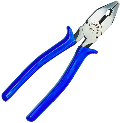 Syntex Heavy Duty 8 Inch Combination Plier for Multipurpose Use (Rust Resistant) Lineman Plier(Length : 8 inch)