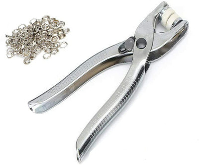 Moxtiza Grommet Rivets Setting Pliers|Eyelet Setting pliers tool|Rivet SnapPunch Plier . Punch Plier(Length : 6.2 inch)