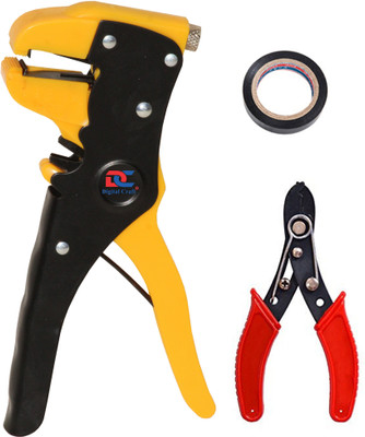 Digital Craft Automatic Wire Stripper,Wire Stripper,PVC Tape Lineman Plier(Length : 7 inch)