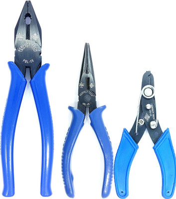 PERFECT TECH PPL-08/NPL-06/WS-05 COMBO Lineman Plier(Length : 8 inch)