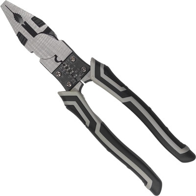 WUDEE 7 in 1 Wire Stripping Tool, Wire Cutter With Gripping, Wrench, Crimping Groove Plier(Length : 7 inch)