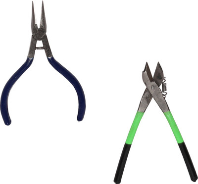Digital Craft Spring Nose,Steel Cutter ,, Round Nose Plier(Length : 6 inch)