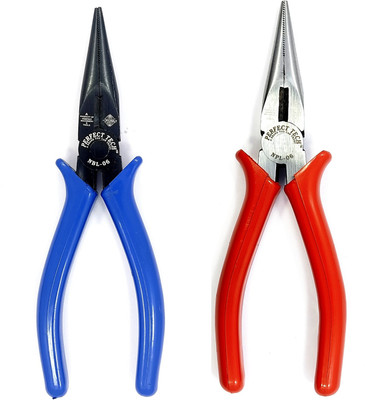 PERFECT TECH LONG NOSE PLIER COMBO NPL-06 & NBL-06 OR Needle Nose Plier(Length : 6 inch)