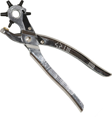 Digital Craft Leather Hole Punch Pliers – Heavy-Duty Revolving Hand Tool for Belts, Bags, Punch Plier(Length : 9 inch)