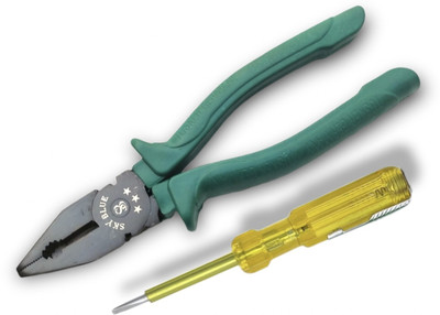 Sky Blue Enterprises Multipurpose Home & Office Used Professional Combo Tool's Kit Lineman Plier(Length : 8 inch)